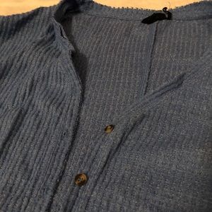 Long-sleeve Urban Outfitters ButtonUp Thermal